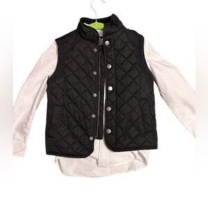 Boys 4/5 Black Vest Ralph Lauren /Classic Club